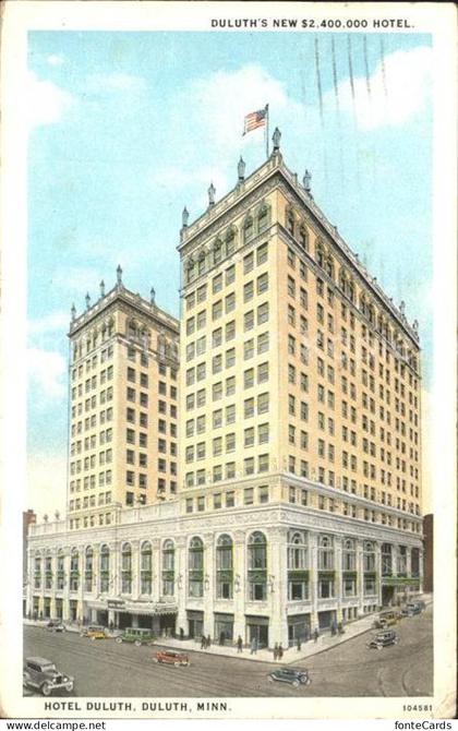 Duluth Minnesota New Hotel
