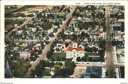 Billings Montana Birdseye view