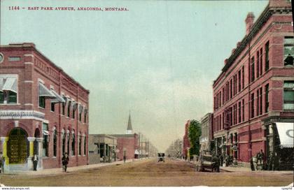 CPA East Park Avenue Anaconda Montana