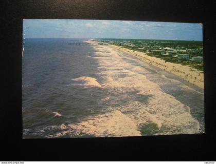MYRTLE BEACH South Caroline surf surfing cancel 1967 to Sweden postcard USA