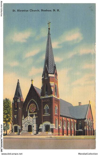 AYAP18-1379-ETATS-UNIS - NASHUA - Saint aloysius church