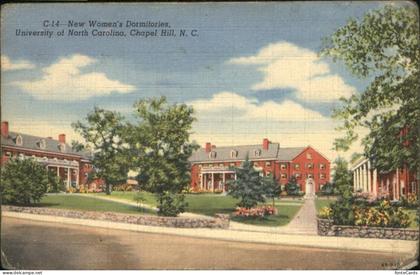 Chapel Hill North Carolina New Womens Dormitories Chapel