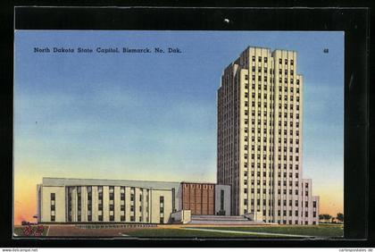 AK Bismarck, ND, North Dakota State Capitol
