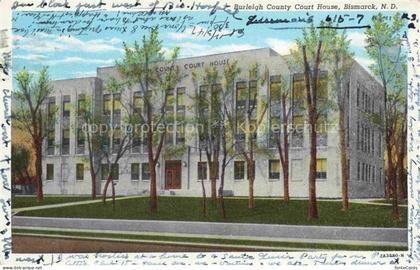 Bismarck North Dakota USA Burleigh County Court House