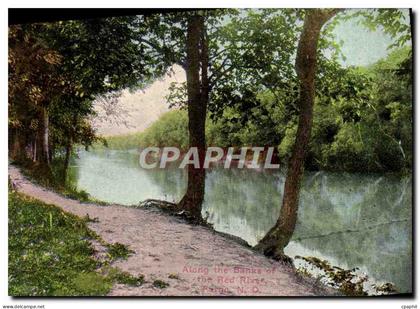 CPA Along The Banke Of The Red River Fargo N D