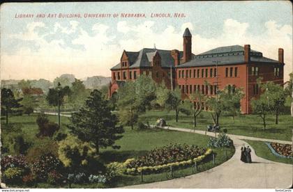 Lincoln Nebraska Library Art Building University of Nebraska