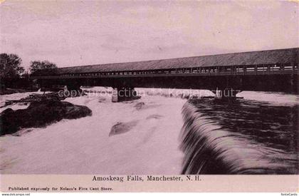 Manchester New Hampshire USA Amoskeag Falls