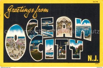 Ocean City New Jersey Teilansichten