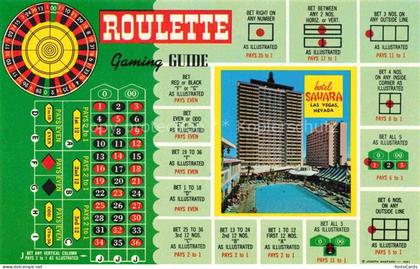 LAS VEGAS Nevada USA Hotel-Sahara Las-Vegas-Strip Roulette Spielanleitung Pool H