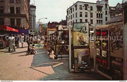 Greenwich Village New York Street scene