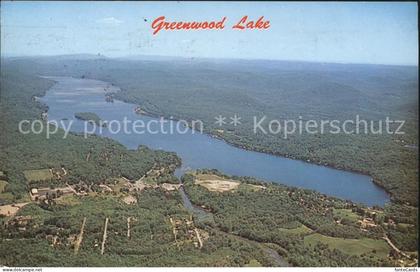 Greenwood Lake Fliegeraufnahme
