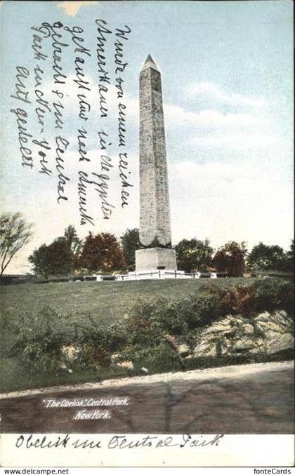New York City The Obelisk Central Park