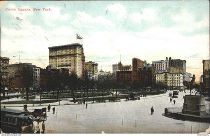New York City Union Square Strassenbahn