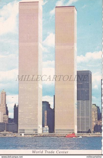 NEW YORK CITY - World Trade Center, Twin Towers Postcard 1983