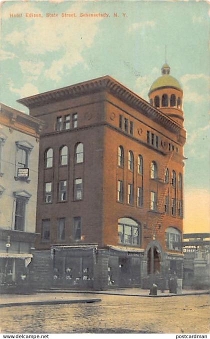 Usa - SCHENECTADY (NY) Hotel Edison, State Street