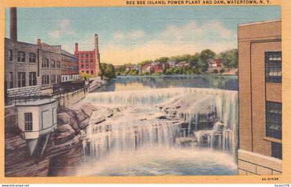 WATERTOWN / BEE BEE ISLAND / POWER PLANT AND DAM