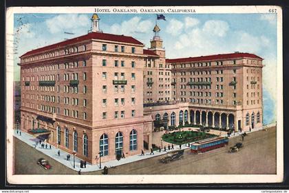 AK Oakland, CA, View of Hotel Oakland
