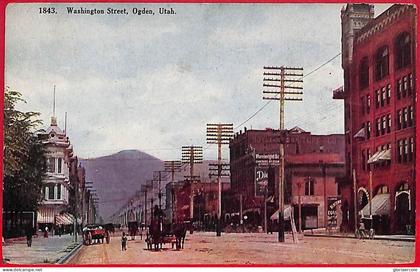 ak8448 - USA - VINTAGE POSTCARD - Utah, Ogden