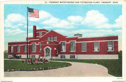[-5%] ETATS-UNIS - Fremont Water Works and filtration plant - Fremont - Ohio - Carte Postale