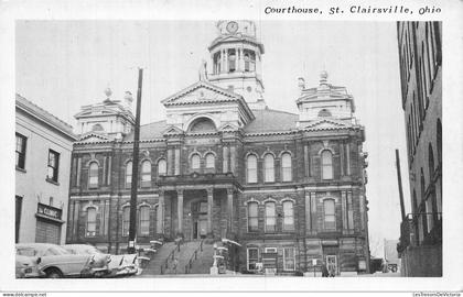 ETATS UNIS - Ohio - Courthouse - St Clairsville - animé - Merrimack - CP