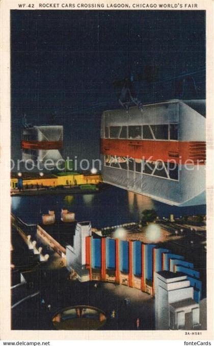 Expositions Worlds Fair Chicago 1933 Sky Ride