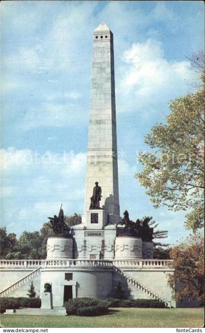 Springfield Illinois Lincoln's Tomb in Oak Ridge Cemetery