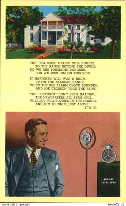 Oklahoma City Memorial to Will Rogers