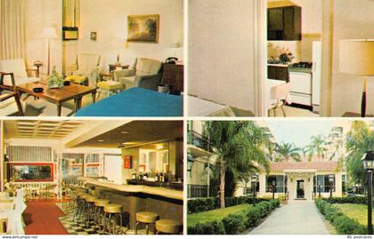 B354 US Hotel and Restaurant Interior Orlando Florida vintage postcard