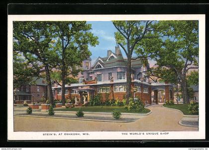 AK Oshkosh, WI, Stein`s, The World`s Unique Shop