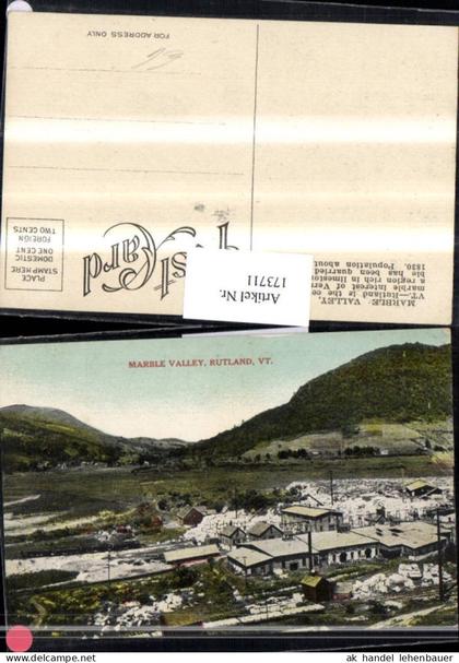 173711,Vermont Marble Valley Rutland Ortsansicht