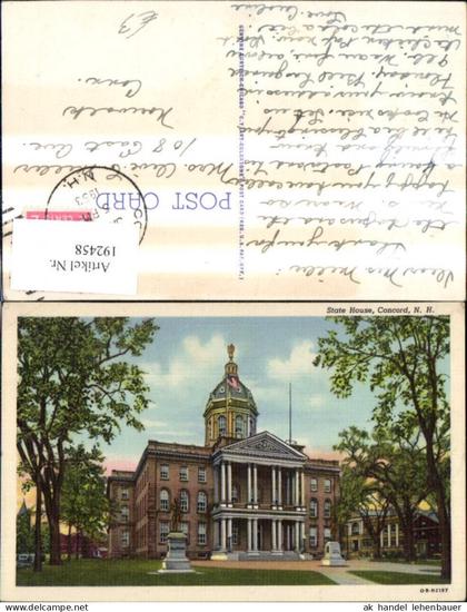 192458,New Hampshire Concord State House