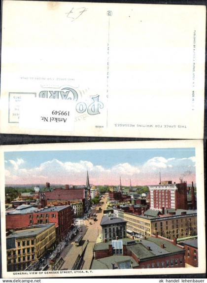 199549,New York Utica General View of Genesee Street
