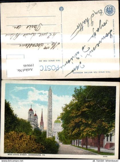 199646,Pennsylvania Harrisburg West State Street Obelisk