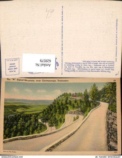 629579,The W Signal Mountain near Chattanooga Tennessee