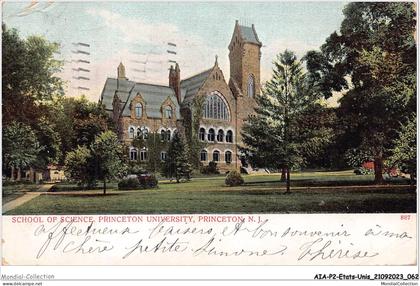 AIAP2-ETATS-UNIS-0133 - SCHOOL OF SCIENCE - PRINCETON UNIVERSITY - PRINCETON - N-J