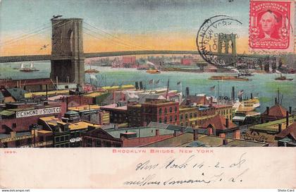 ETATS UNIS BROOKLYN BROOKLYN BRIDGE