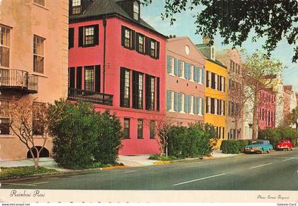 ETATS UNIS JONESBORO RAINBOW ROW CHARLESTON