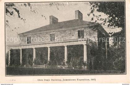 Jamestown Ohio Exposition 1907 Ohio State Building