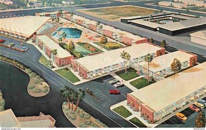 Scottsdale Arizona USA Ramada Inn Air view