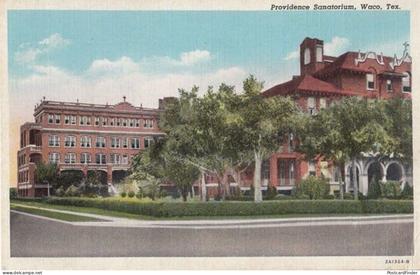 Waco Sanatorium Providence Western Texas Hospital American Vintage Postcard