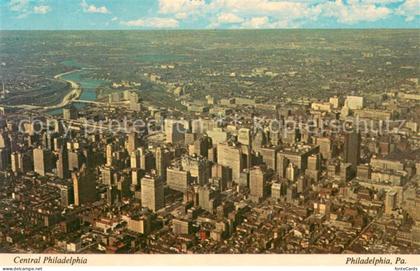 Philadelphia Pennsylvania Central Philadelphia Air view