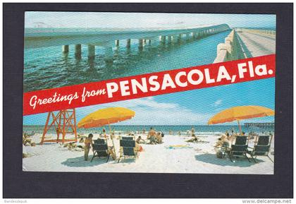 USA Florida Greetings from Pensacola ( New Pensacola Bay Bridge,  Pensacola Beach Pronto Photos)