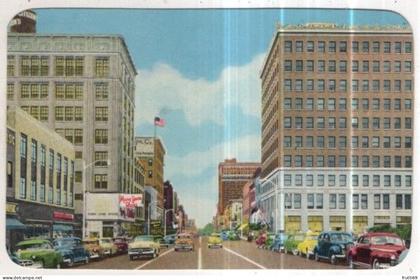 AK 261594 USA - Peoria - looking west on downtown Adams Street
