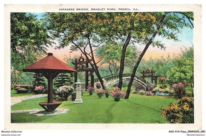 AXXP14-1416-ETATS-UNIS - PEORIA - Japanese bridge - Bradley park