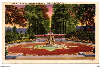 Etats Unis - Philadelphia - Sunken Gardens