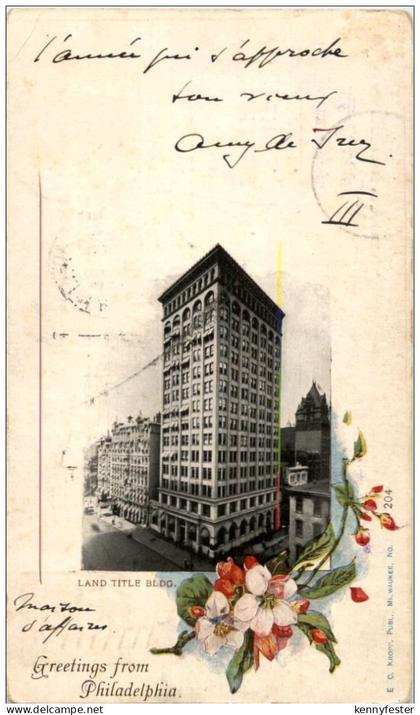 Greetings from Philadelphia