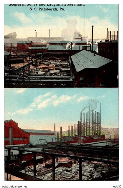 Etats Unis - Pittsburgh - Jones and Laughlin Steel Plant