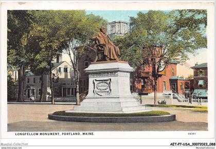 AETP7-USA-0566 - PORTLAND - MAINE - longfellow monument