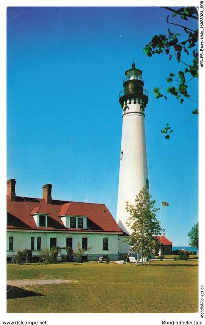 APBP5-0298-ETATS-UNIS - RACINE - WISCONSIN - wind point light house