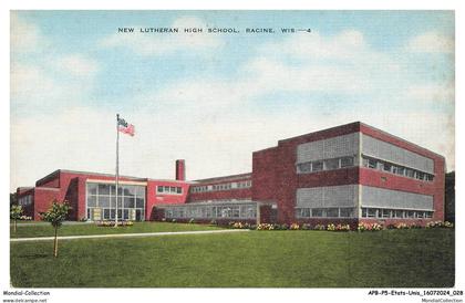 APBP5-0308-ETATS-UNIS - RACINE - WIS - new lutheran high school